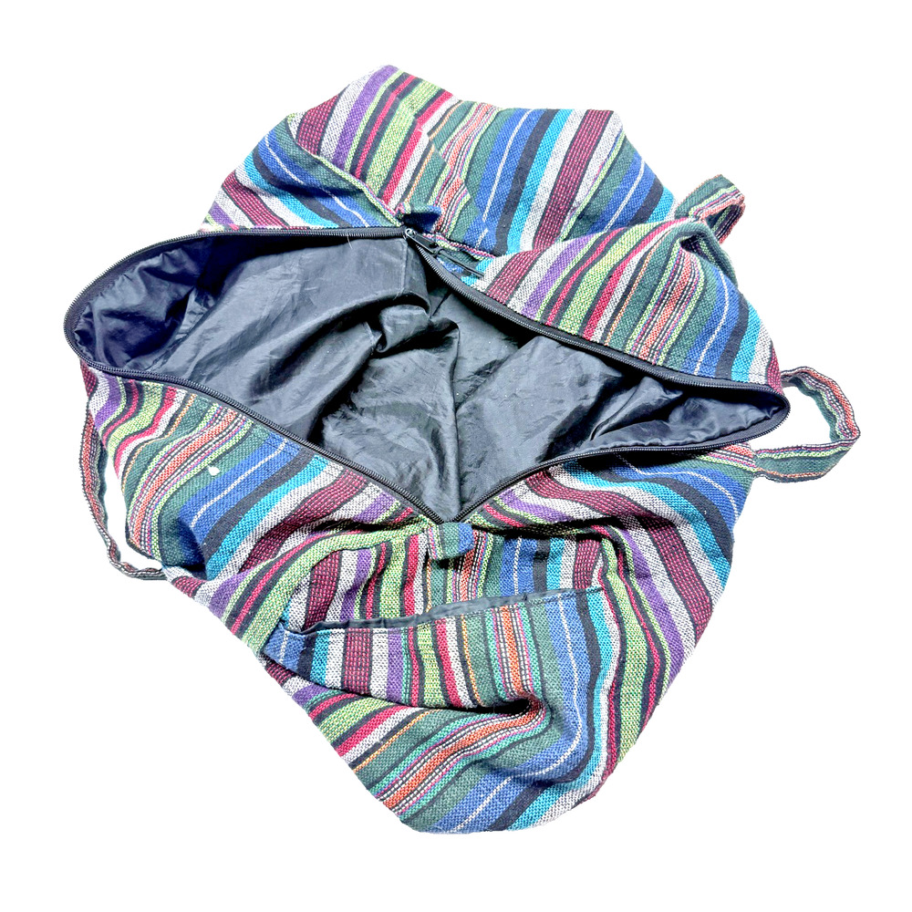 Parcel Striped Multicolor Tote Bag - Picture 6 of 7